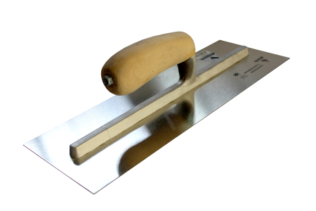 Гладилка штукатурная прямая VTB, деревянная ручка, 355 х 120 мм